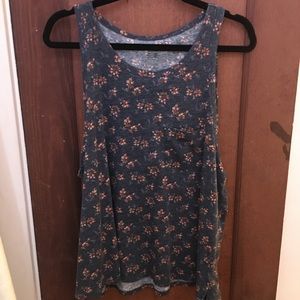 American Eagle Patterned Tank Top